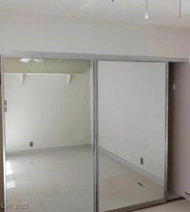 view of closet