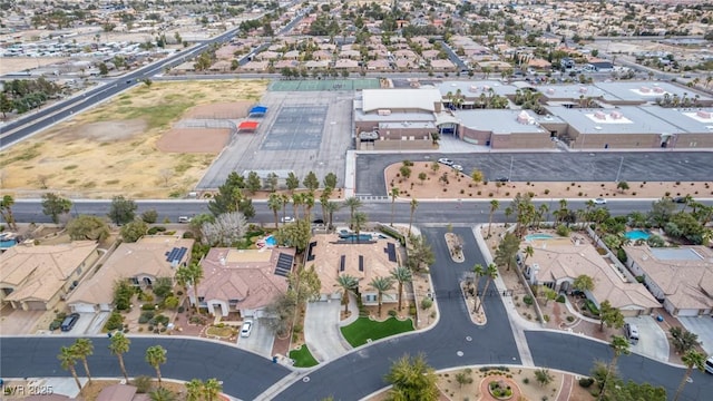 birds eye view of property featuring a residential view