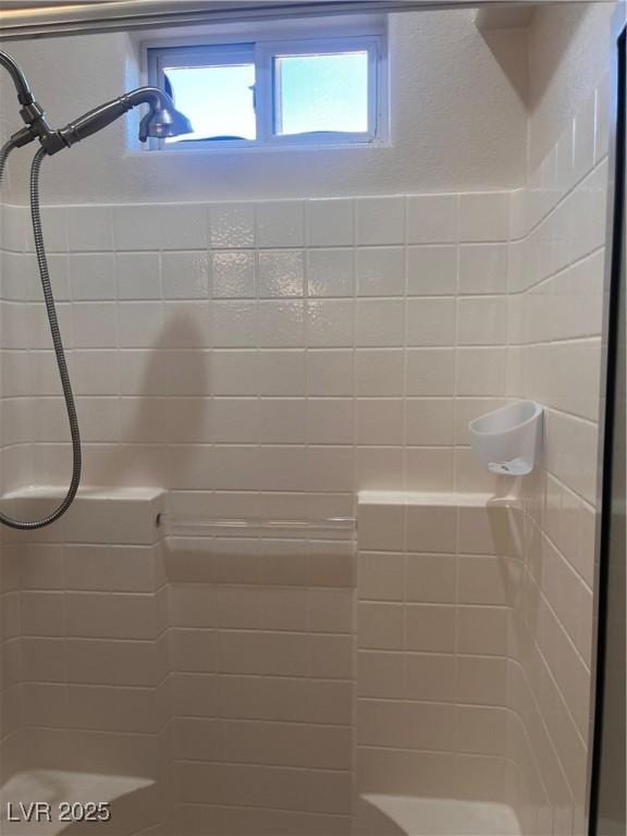 full bath featuring a shower stall