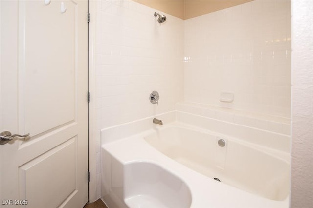 full bathroom with shower / bath combination