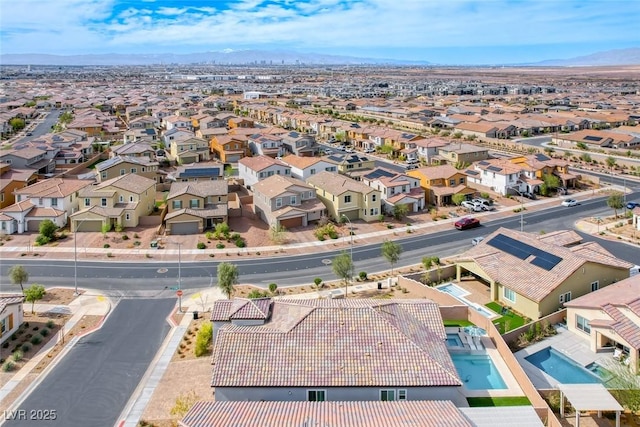 birds eye view of property featuring a residential view