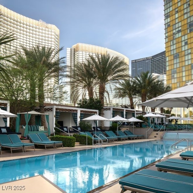 3750 Las Vegas Blvd Unit 2711, Las Vegas, NV 89158 - view of community pool