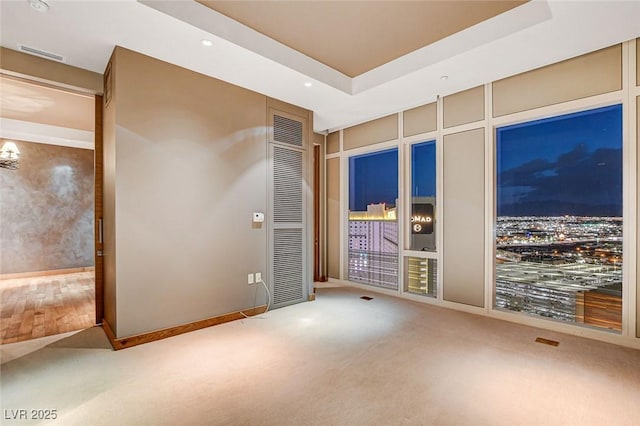 3750 Las Vegas Blvd Unit 2711, Las Vegas, NV 89158 - spare room with carpet and recessed lighting