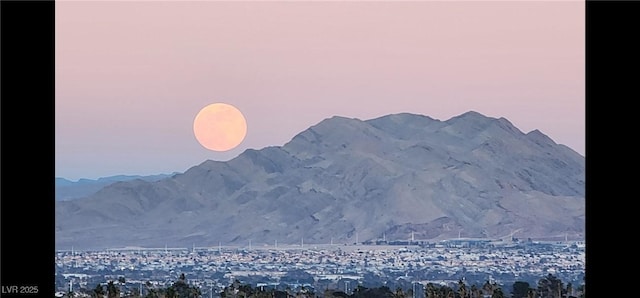 view of mountain feature