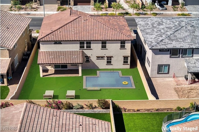 drone / aerial view