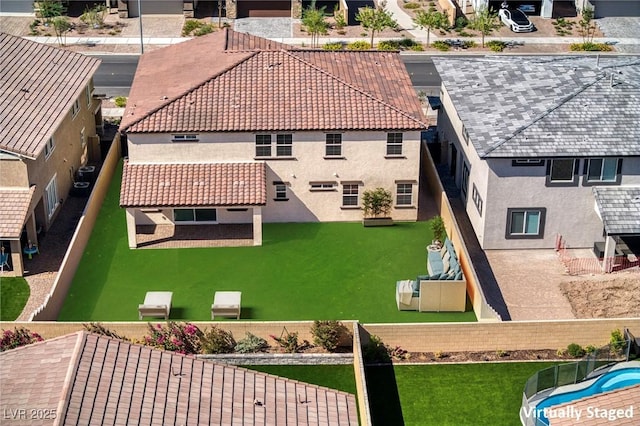 drone / aerial view