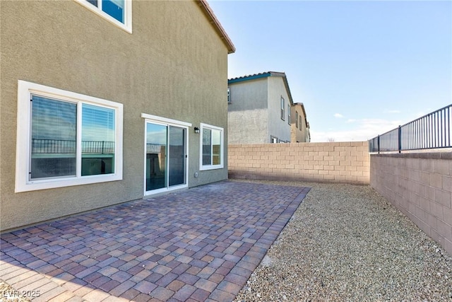 view of patio / terrace featuring a fenced backyard