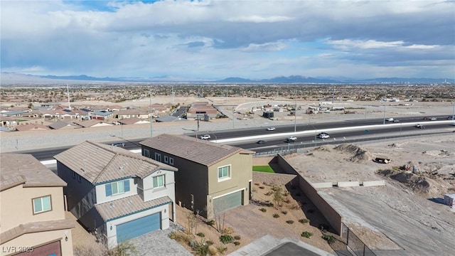 bird's eye view featuring a residential view