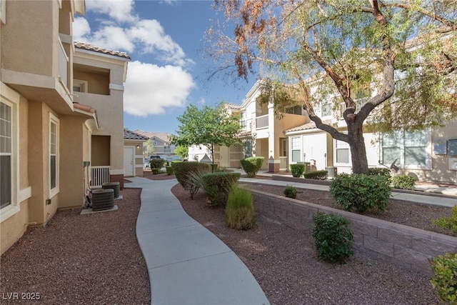 view of property's community with a residential view