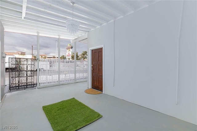 view of property entrance