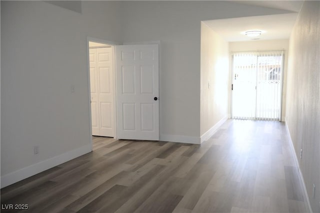 1624 N Torrey Pines Dr Unit 101, Las Vegas, NV 89108 - spare room featuring wood finished floors and baseboards