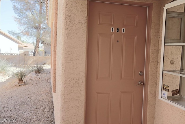 1624 N Torrey Pines Dr Unit 101, Las Vegas, NV 89108 - property entrance featuring stucco siding