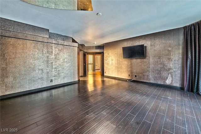 interior space featuring wood finished floors