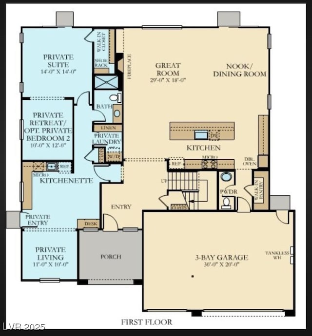 view of layout