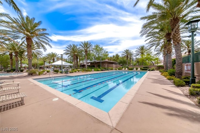 community pool featuring a patio