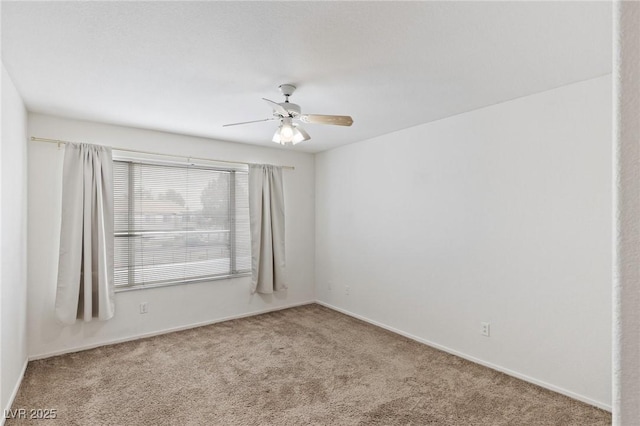5265 Caspian Springs Dr Unit 201, Las Vegas, NV 89120 - carpeted spare room featuring a ceiling fan and baseboards