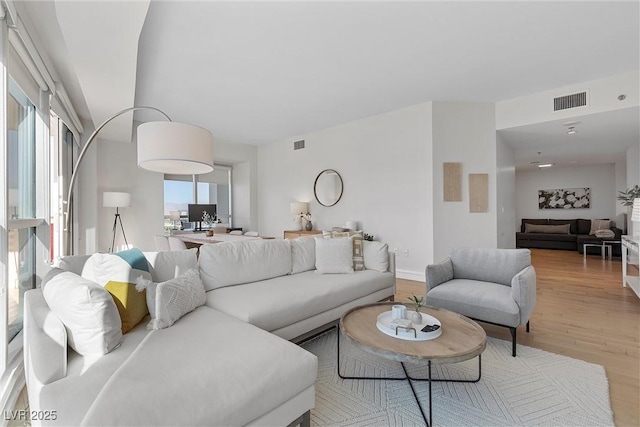 2700 Las Vegas Blvd Unit 1202, Las Vegas, NV 89109 - living area with wood finished floors