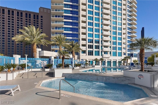 2700 Las Vegas Blvd Unit 1202, Las Vegas, NV 89109 - community pool featuring a patio area