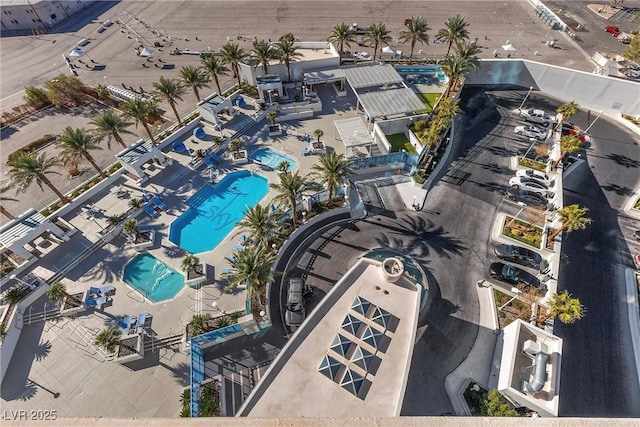 2700 Las Vegas Blvd Unit 1202, Las Vegas, NV 89109 - aerial view of a pool