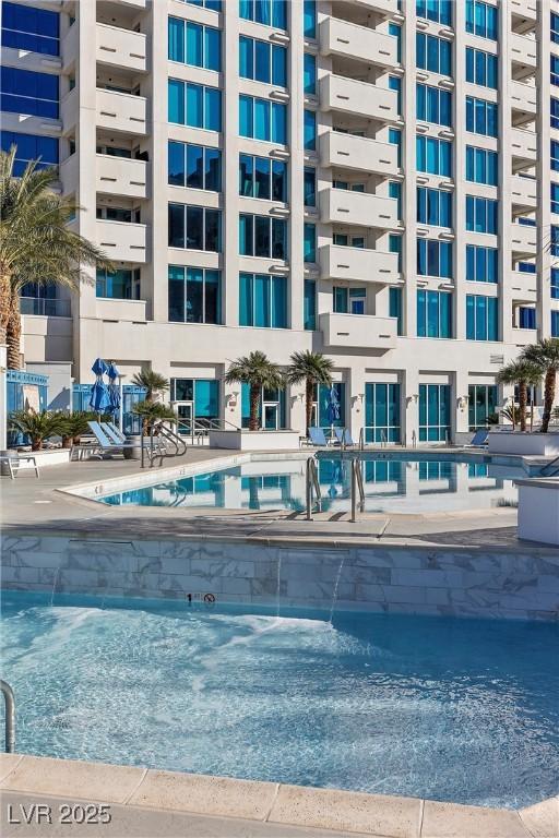 2700 Las Vegas Blvd Unit 1202, Las Vegas, NV 89109 - community pool with a patio area