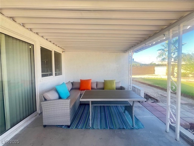 4194 Greenpoint St, Las Vegas, NV 89147 - view of patio / terrace featuring outdoor lounge area