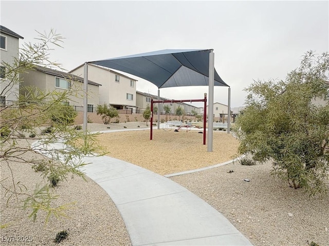 surrounding community featuring playground community