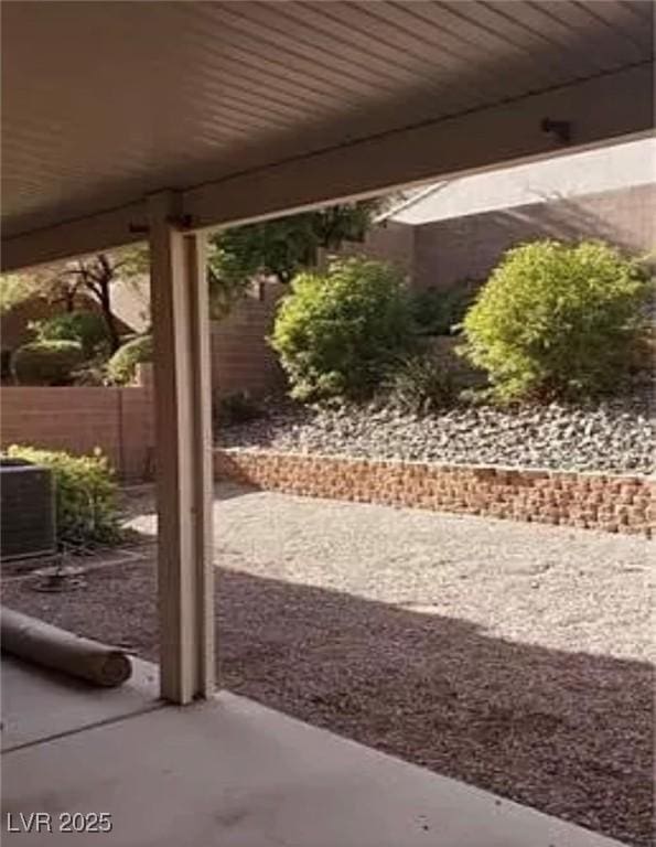 view of patio / terrace featuring cooling unit