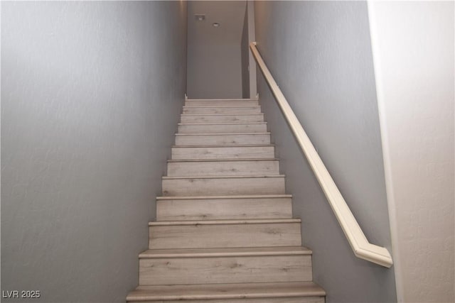 view of stairs