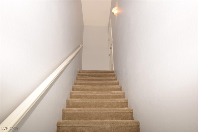 view of stairs