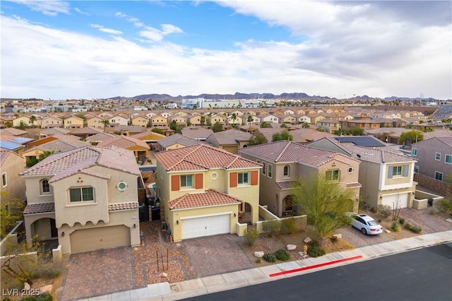 birds eye view of property featuring a residential view