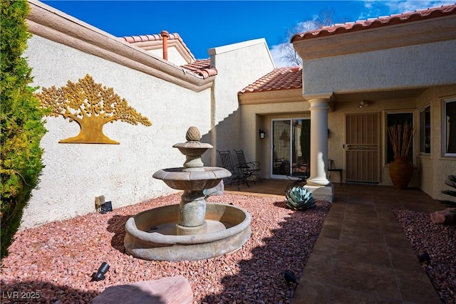 view of patio