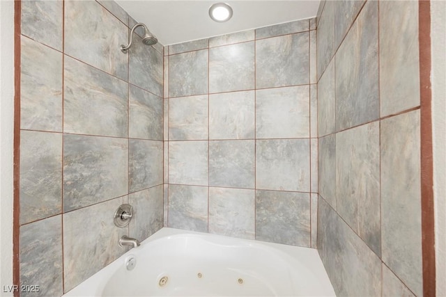 6284 Pinewood Ave, Las Vegas, NV 89103 - bathroom featuring a combined bath / shower with jetted tub