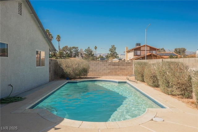 6284 Pinewood Ave, Las Vegas, NV 89103 - view of pool featuring a fenced backyard and a fenced in pool