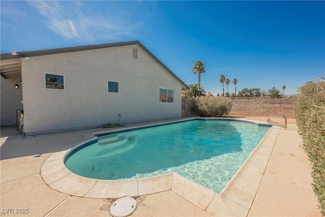 6284 Pinewood Ave, Las Vegas, NV 89103 - view of swimming pool with a patio area, fence, and a fenced in pool