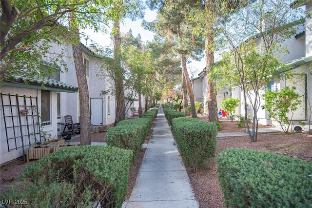 view of property's community with a residential view