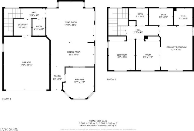 3331 Cheltenham St, Las Vegas, NV 89129 - floor plan / room layout