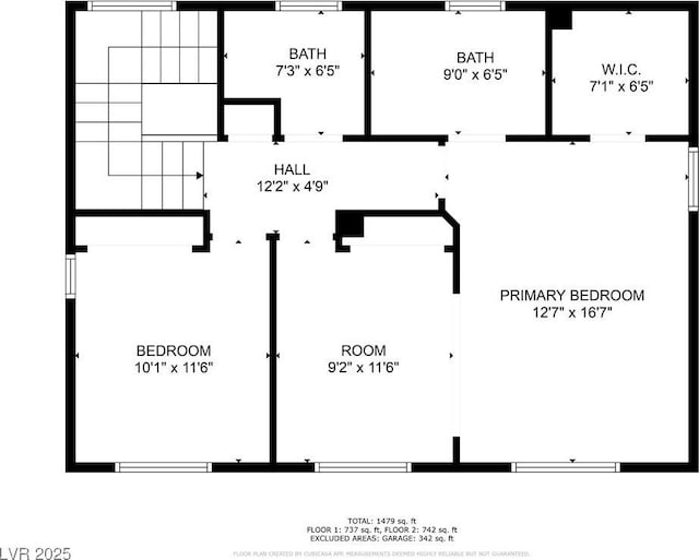 3331 Cheltenham St, Las Vegas, NV 89129 - property floor plan