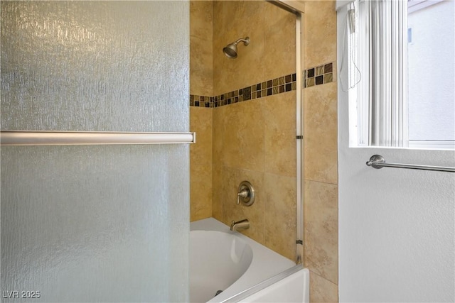 3331 Cheltenham St, Las Vegas, NV 89129 - full bathroom with shower / bath combination with glass door