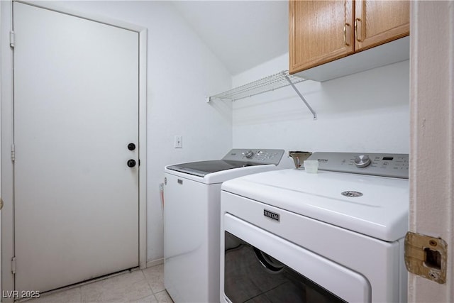 3331 Cheltenham St, Las Vegas, NV 89129 - washroom with cabinet space, separate washer and dryer, and light tile patterned floors
