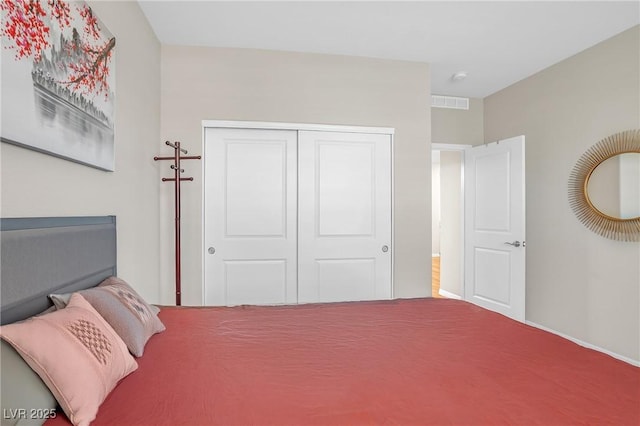 7177 W Camero Ave, Las Vegas, NV 89113 - bedroom with a closet and visible vents