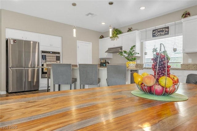 7177 W Camero Ave, Las Vegas, NV 89113 - dining room with visible vents and recessed lighting