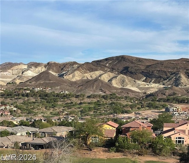 view of mountain feature