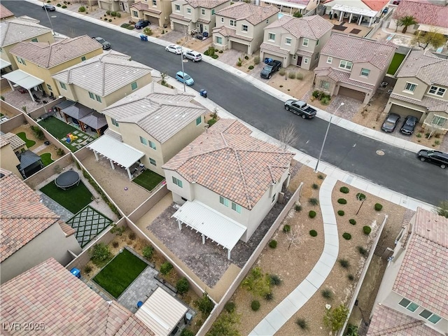 birds eye view of property featuring a residential view