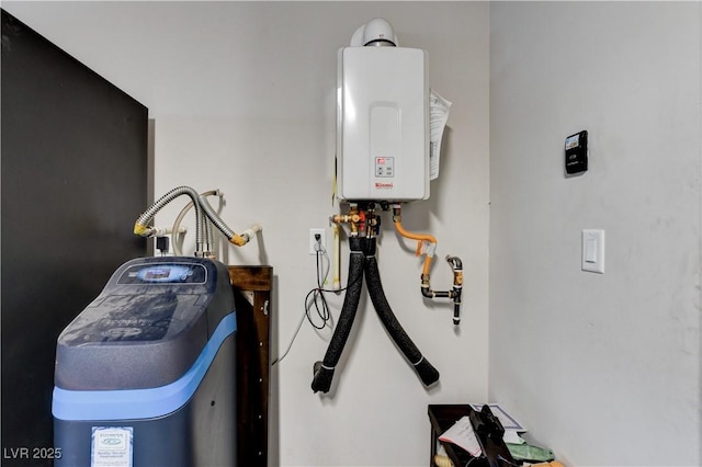 utilities with tankless water heater