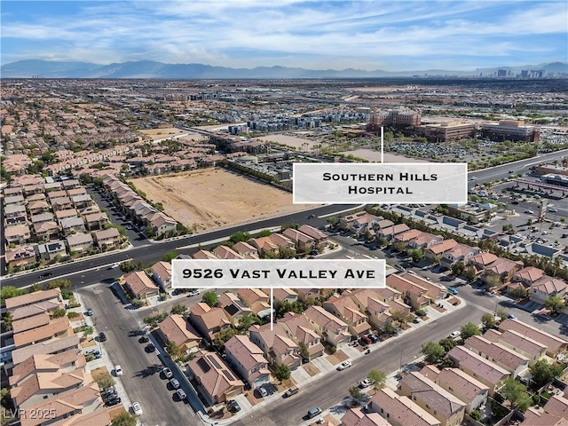 9526 Vast Valley Ave, Las Vegas, NV 89148 - view of property location featuring a mountain backdrop