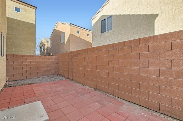 view of patio / terrace featuring a fenced backyard