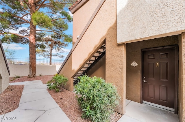 9000 Las Vegas Blvd Unit 1043, Las Vegas, NV 89123 - property entrance featuring stucco siding and fence