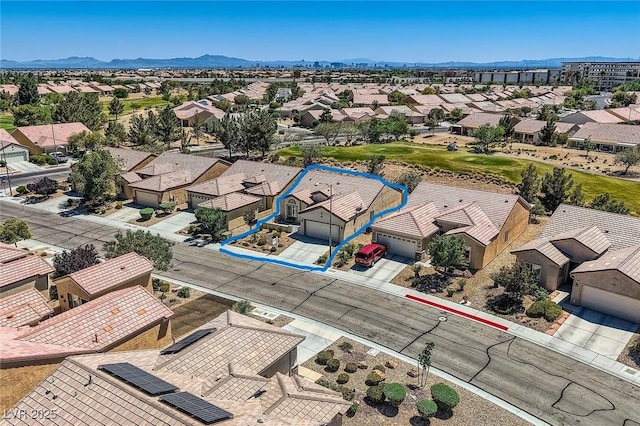 7567 Wingspread St, North Las Vegas, NV 89084 - aerial view of residential area with mountains