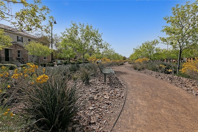 view of community