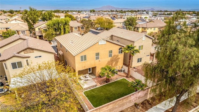 birds eye view of property featuring a residential view